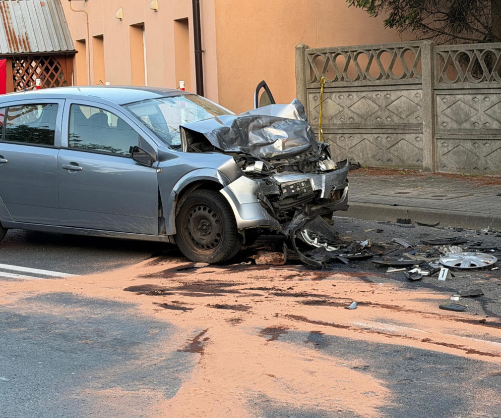 Dramatyczny wypadek na łuku drogi. 35-latek zginął na miejscu