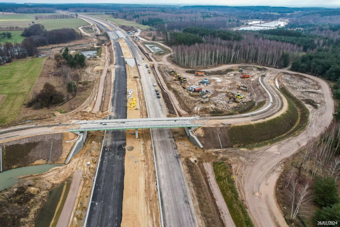 Budowa autostrady A2 Kałuszyn - Groszki