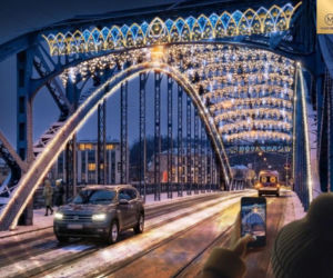 Kraków pokazał świąteczną iluminację. Gotyk przełożony na język świetlny