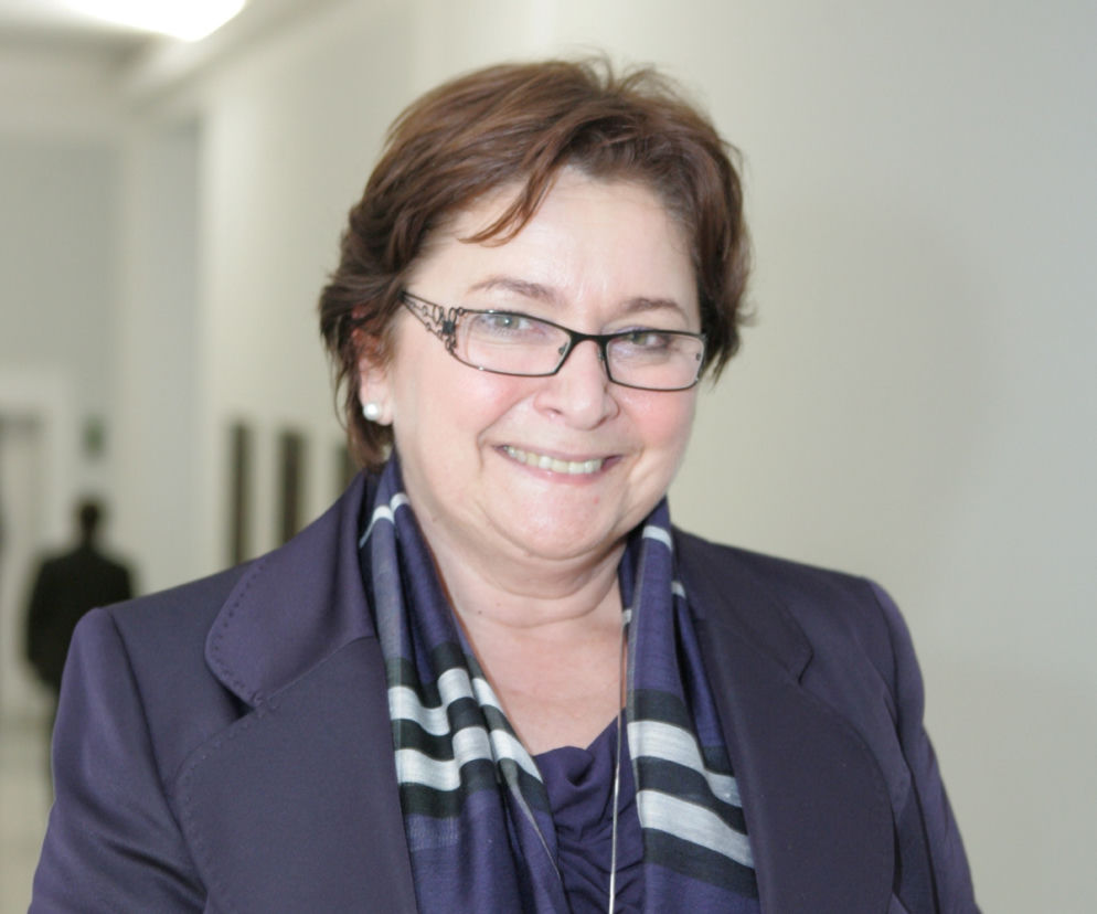 Teresa Piotrowska -  minister spraw wewnętrznych