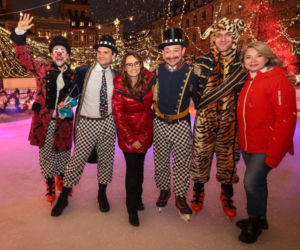 Lodowisko na Rynku Starego Miasta w Warszawie