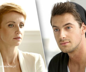 Barwy szczęścia. Ernest Chowański (Krystian Kukułka), Marta Walawska (Katarzyna Zielińska)