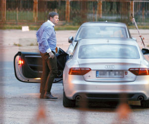 Karolak zaprosił Napieralskiego na urodziny