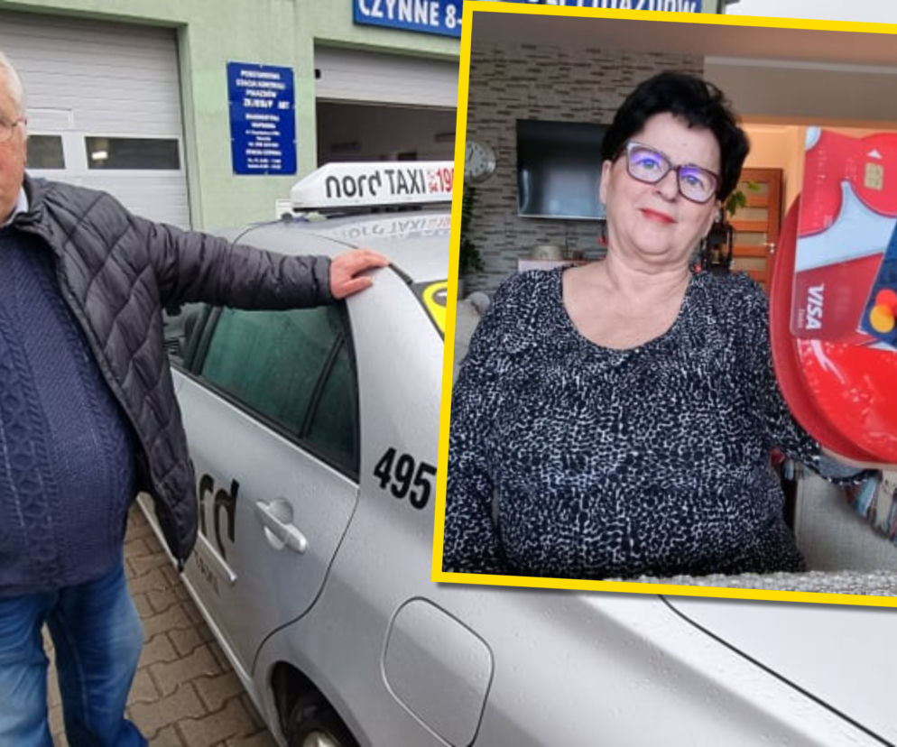 Uczciwy taksówkarz z Koszalina stał się sławny na całą Polskę