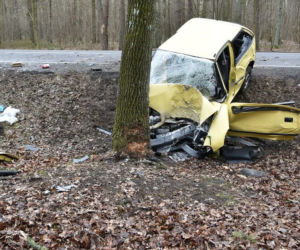 Biała: Makabryczna śmierć w wypadku. Horror na DK 63. Wstrząsający widok