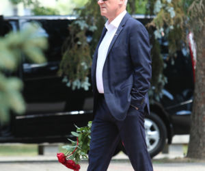 Pogrzeb Romana Kłosowskiego na Powązkach Wojskowych