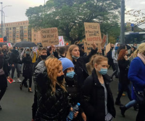 Protest kobiet w Szczecinie - 28.10.2020