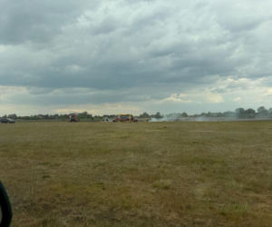 Wypadek wiatrakowca w Baranowie (14.05.2026)