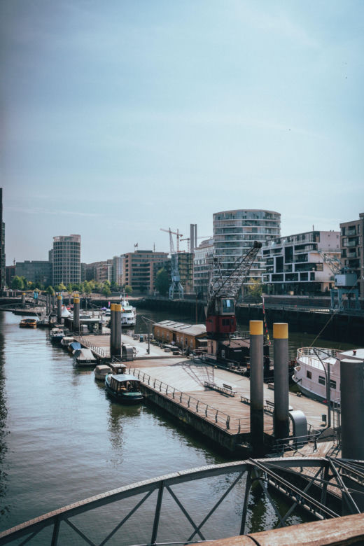 HafenCity i Speicherstadt w Hamburgu