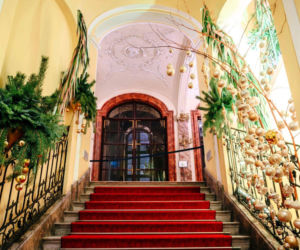 Zamek Książ w świątecznej odsłonie