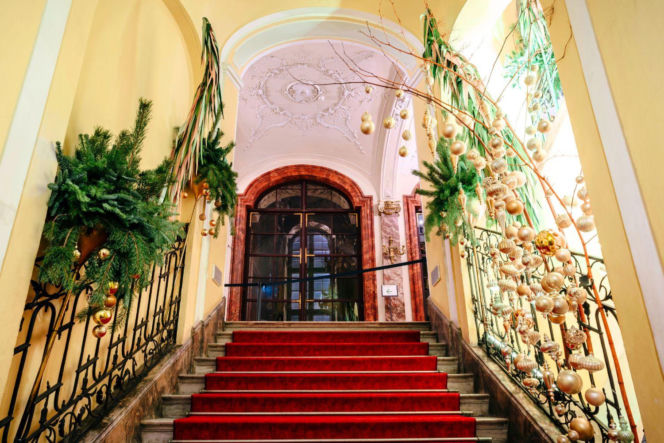 Zamek Książ w świątecznej odsłonie