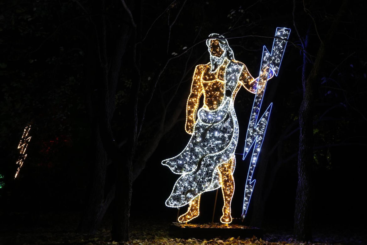 Park iluminacji 2023 w Lublinie