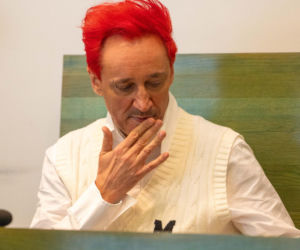 Michał Wiśniewski w sądzie. Nie miał czasu, żeby się przebrać