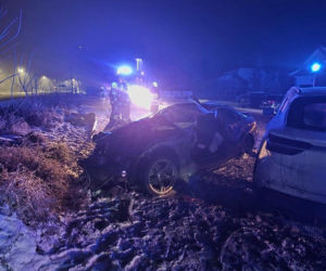 wypadek Chromna 14.01.2026