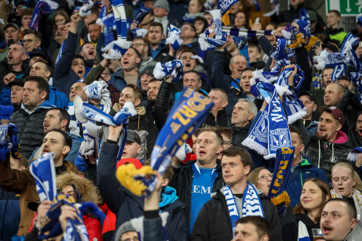 Lech - Fiorentina w obiektywie. Kibice bawili się świetnie