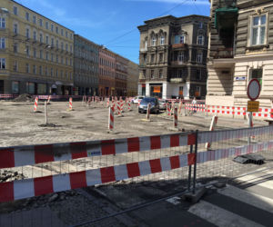 Remont ul. Jagiellońskiej w Szczecinie