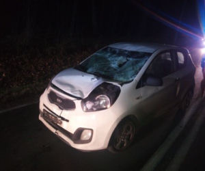 Broniszów: HORROR na drodze. 45-latek NIE ŻYJE. Co tam się stało?! [ZDJĘCIA]