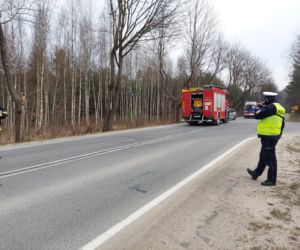 Wypadek na Iłżeckiej w Starachowicach 16.03.2022