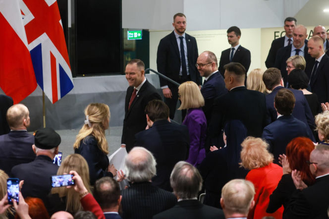 Karol Nawrocki w National Army Museum