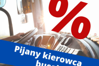Wesoły autobus. Kierowca miał 1,2 promila – wiózł 12 osób!
