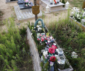 Grób Ryszarda Farona w Brodnicy
