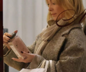 Anna Kalczyńska na zakupach