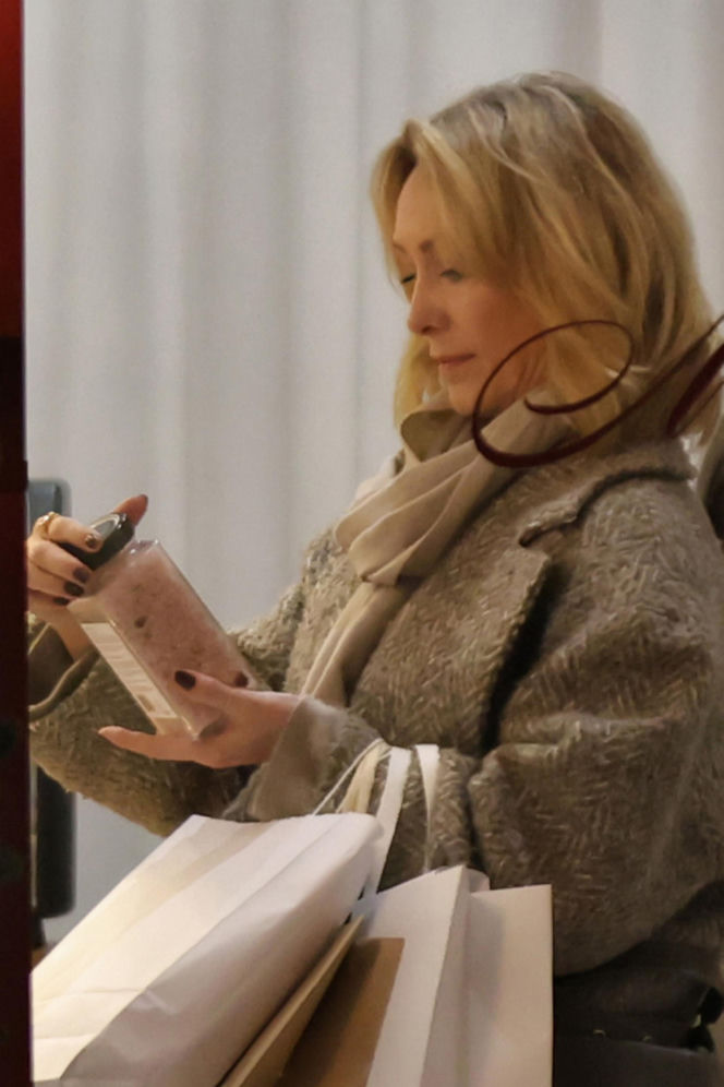 Anna Kalczyńska na zakupach