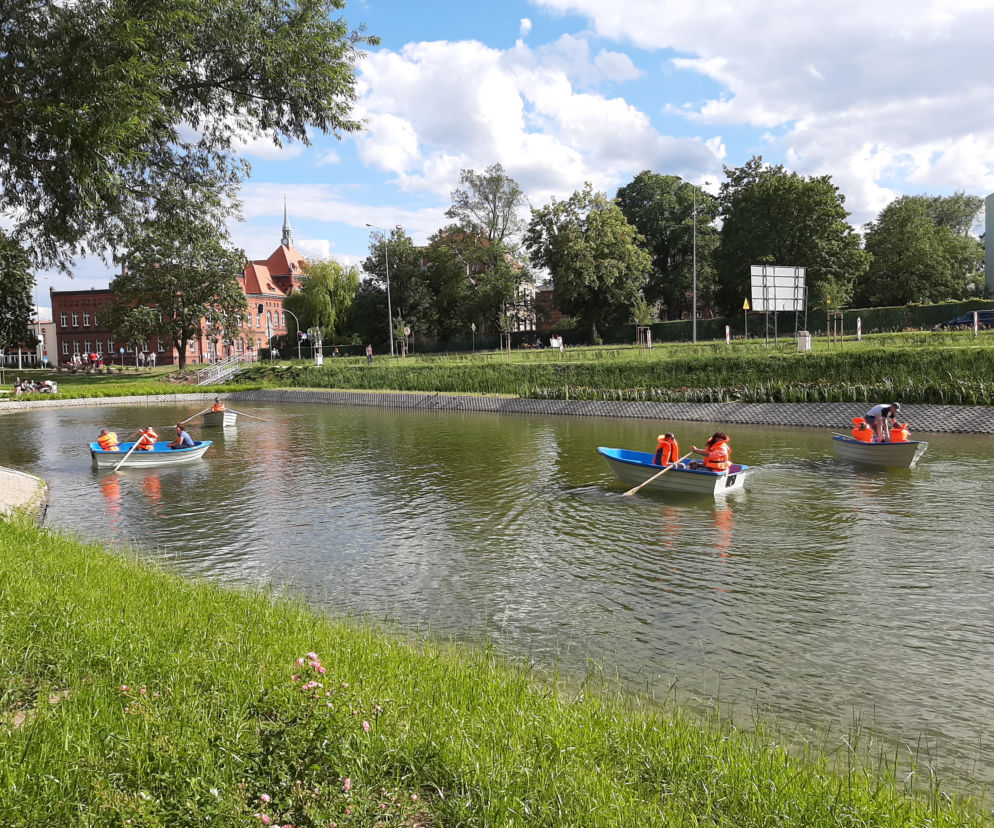 Łódki w Żarach