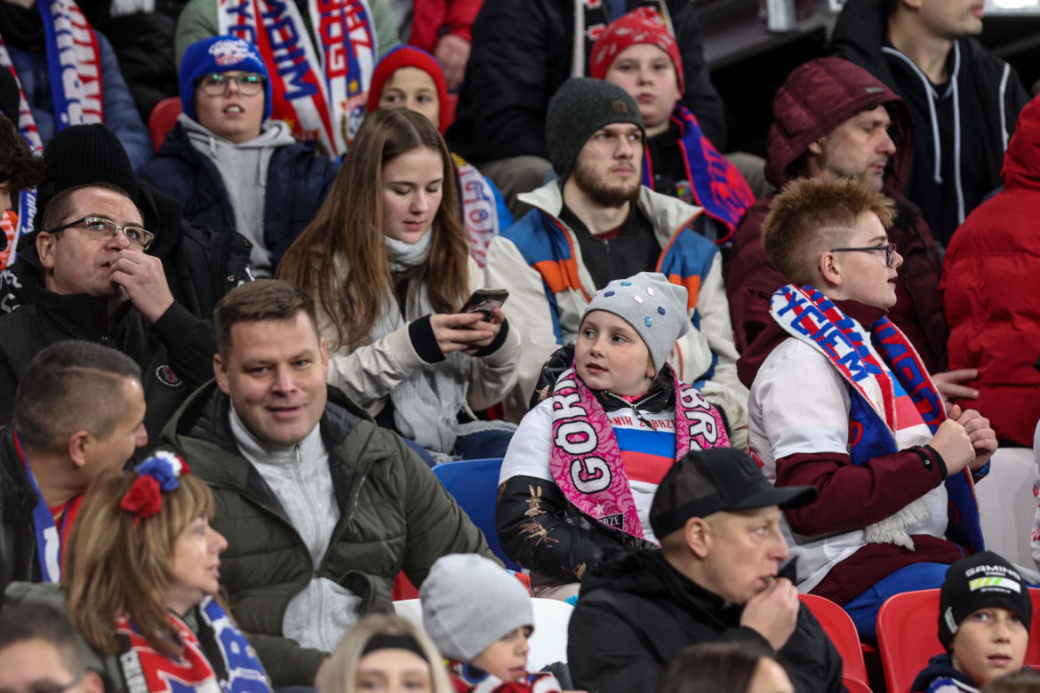 Górnik Zabrze - Jagiellonia Białystok, zdjęcia kibiców i zawodników z meczu 13. kolejki PKO BP Ekstraklasy