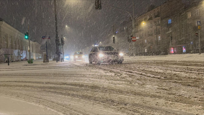 Atak zimy w Warszawie