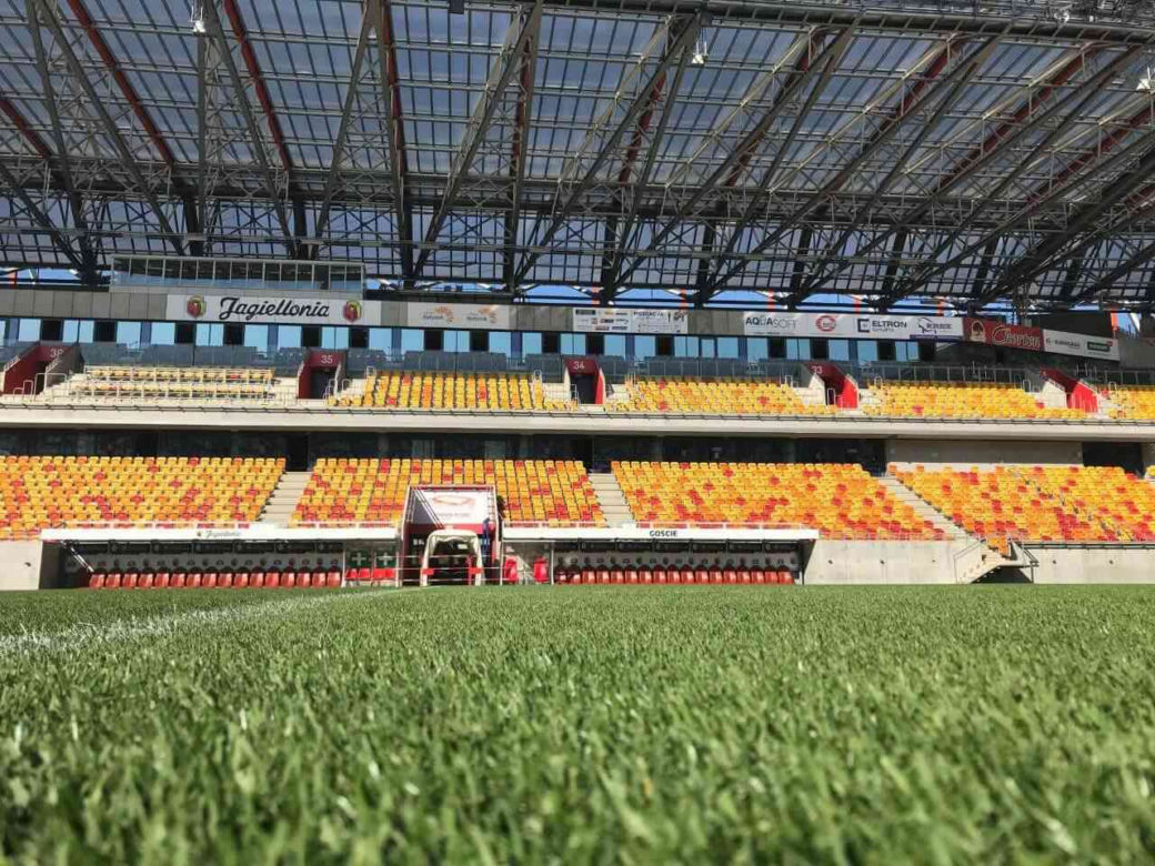 Stadion Miejski w Białymstoku ma najlepszą murawę w całej Polsce [ZDJĘCIA]