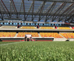Stadion Miejski w Białymstoku ma najlepszą murawę w całej Polsce [ZDJĘCIA]