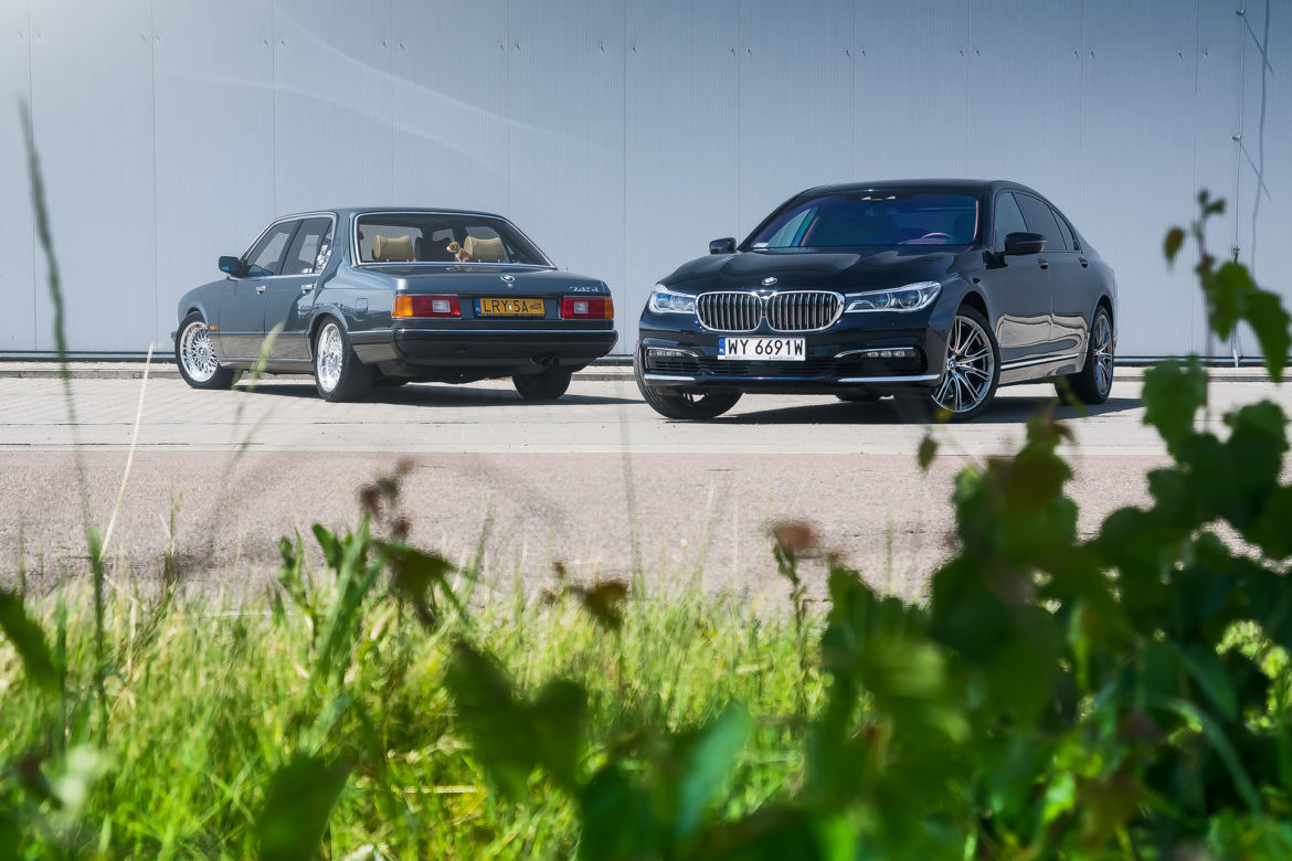 BMW 750Ld xDrive G12 & BMW 745i E23