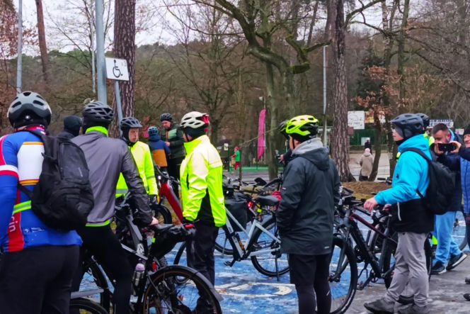 Noworoczny rajd rowerowy