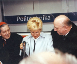 Tak otwierali metro w Warszawie w 1995 roku