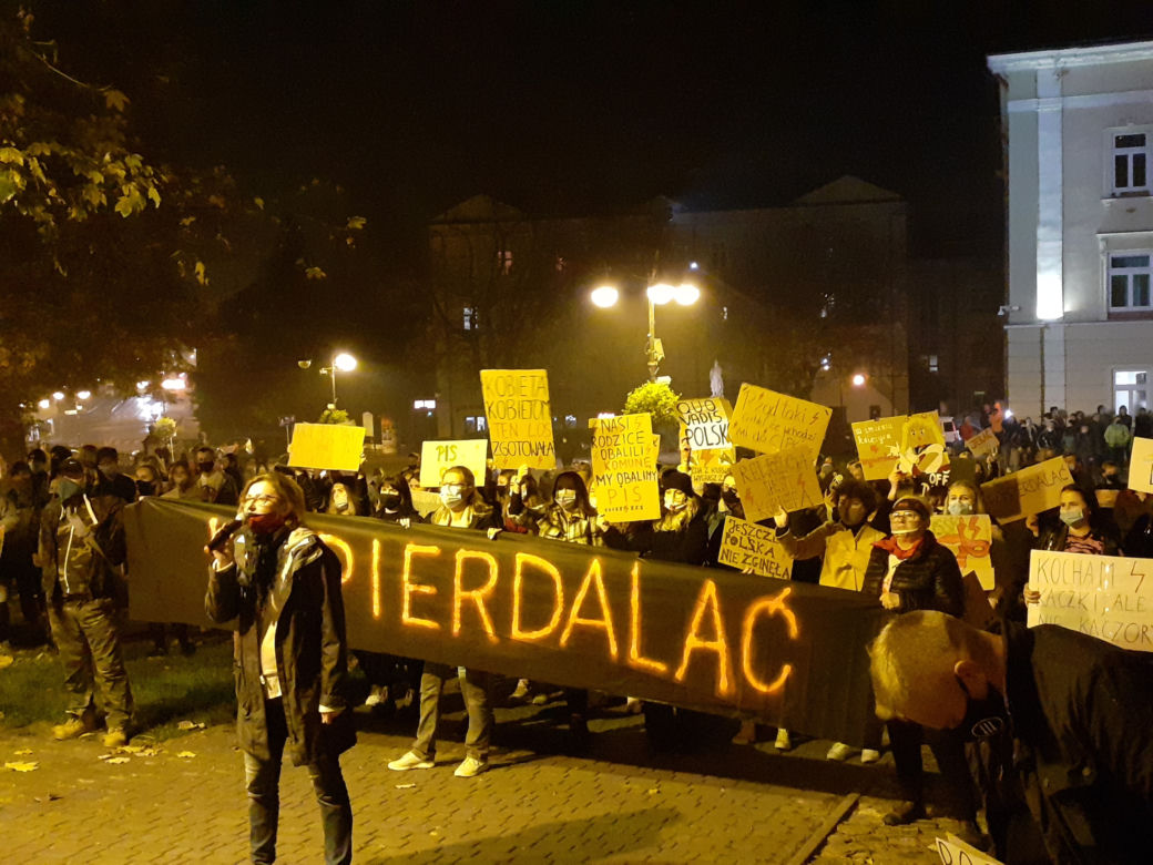 Protest kobiet w Przemyślu - 28 października