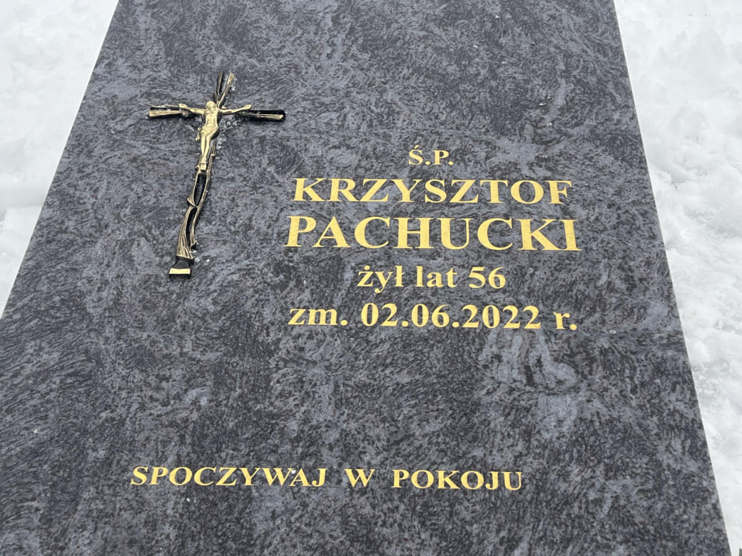 Tak wygląda grób Krzysztofa z "Rolnik szuka żony"