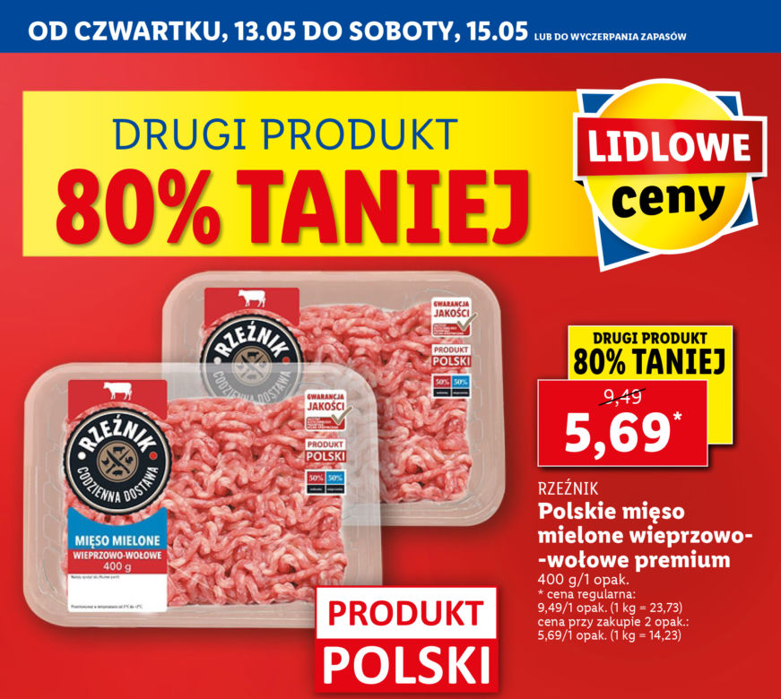  Sobotnie promocje w Lidlu