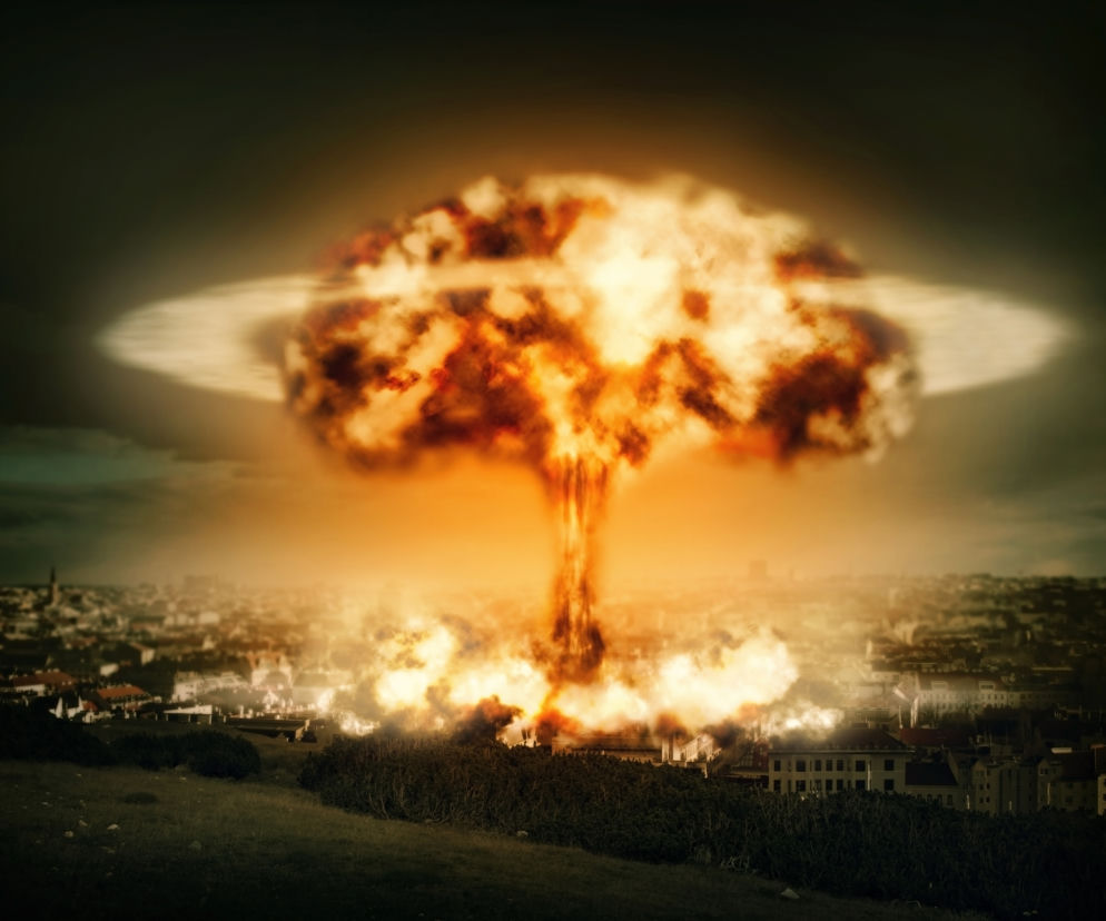 Wojna, wybuch atomowy