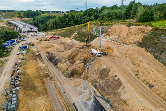 Budowa drogi S19. Najwyższa estakada w Polsce