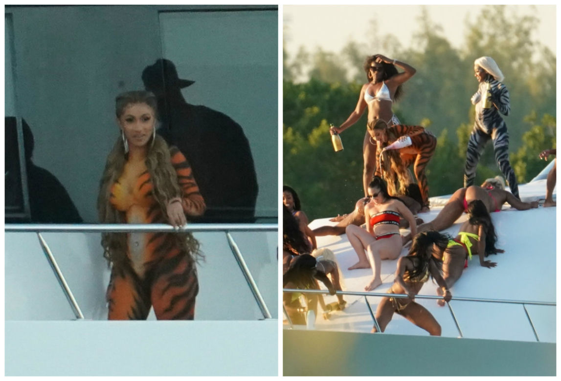 Cardi B jako tygrysica 