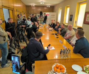 Konferencja prasowa w sprawie Agro Rydzyna