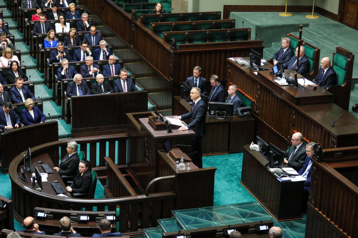  Pierwsze posiedzenie Sejmu
