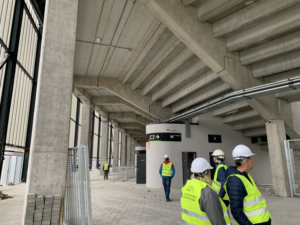 Zagłębiowski Park Sportowy na finiszu budowy