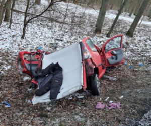 Śmiertelny wypadek w Parkowie. Dwie osoby nie żyją. 