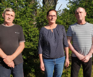 Jeleń bestia zaatakował grzybiarzy