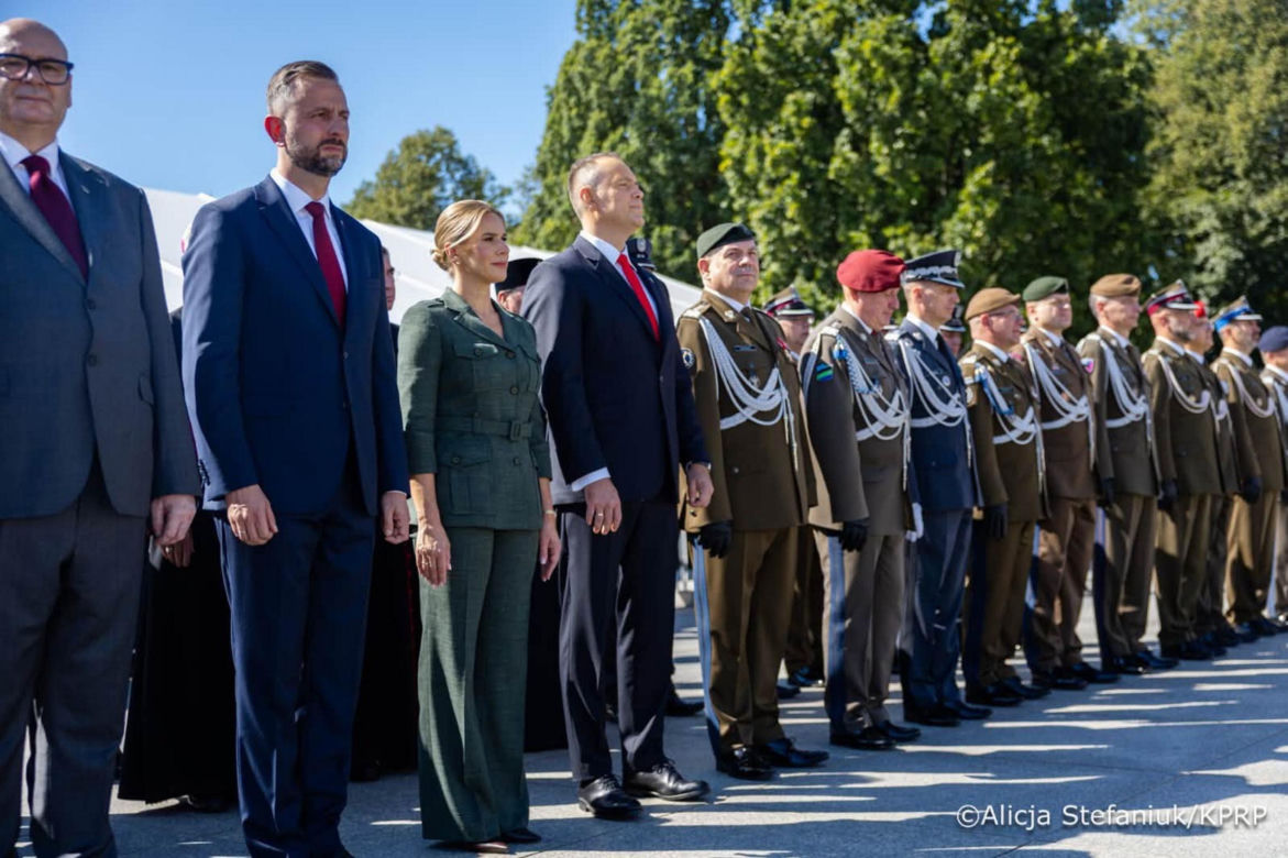 Święto Wojska Polskiego. Marta Nawrocka.