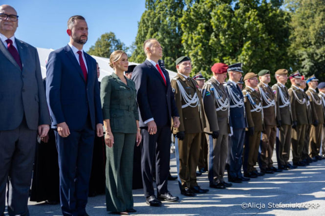 Święto Wojska Polskiego. Marta Nawrocka.