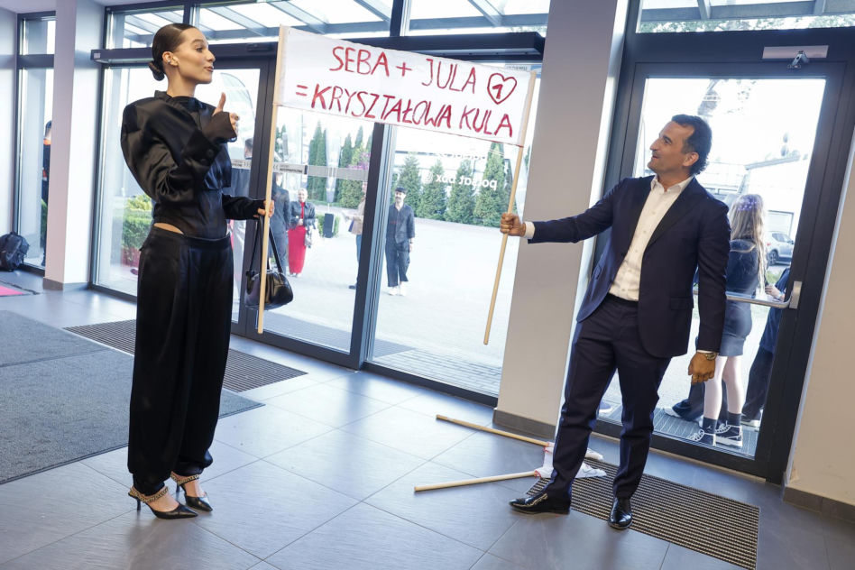 Michał Koterski na widowni "TzG"