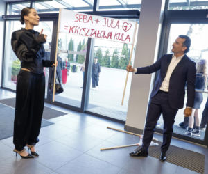 Michał Koterski na widowni TzG